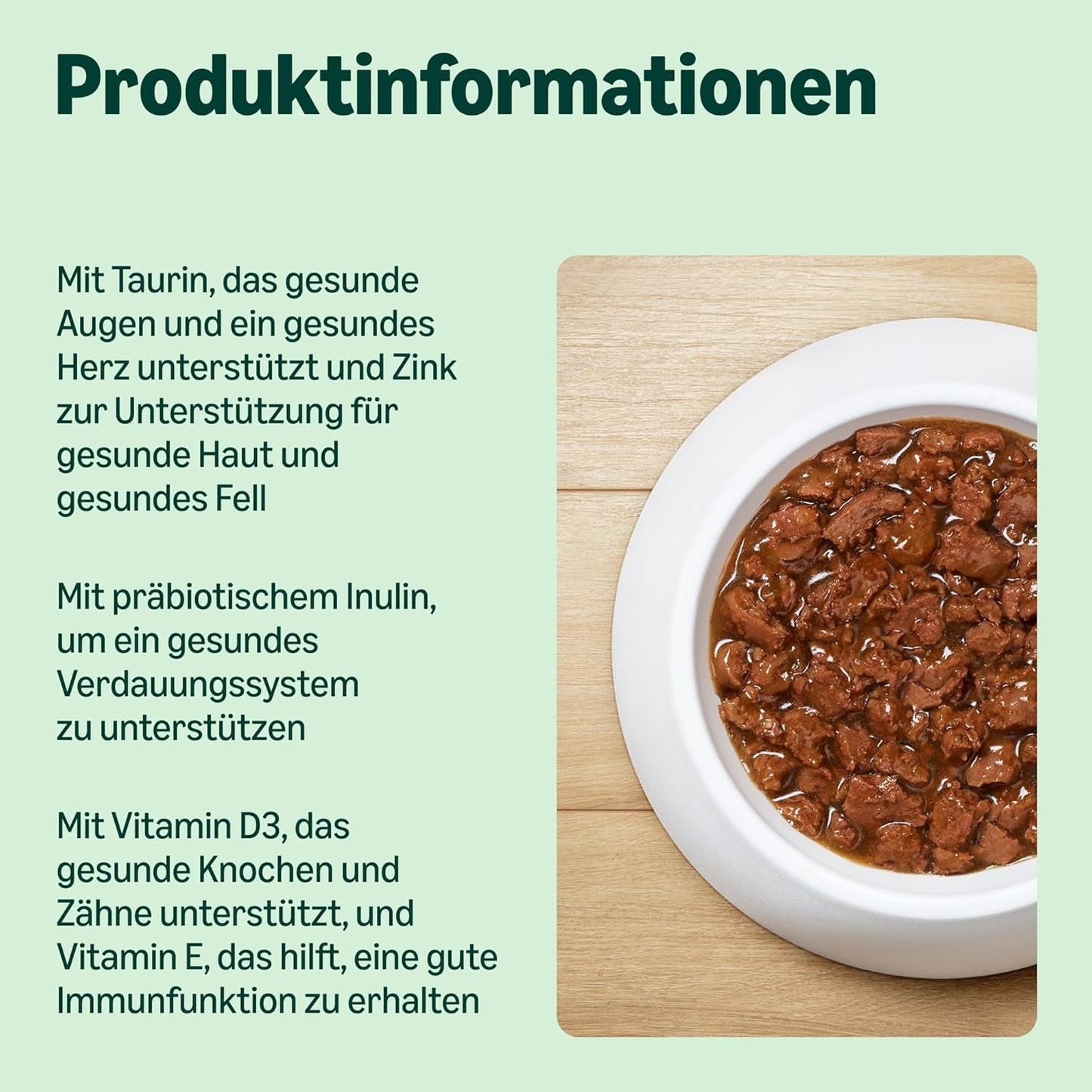 Amazon spannmålsfritt vått kattfoder för vuxna katter Köttval i buljong 4,76 kg 56 förpackningar om 85 g (tidigare livslångt)