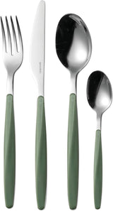 Guzzini - My Fusion, 24-delars bestickset - Olivgrön Kitchen Naty Shop
