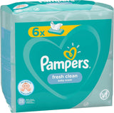 Pampers 81688049 Fresh Clean Baby Wipes, Vita