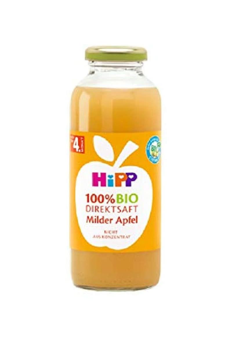 Hipp 100 % ekologisk juice, multifrukt med morot, 6 st (6 x 330 ml) Naty Shop 6 x 330 ml Äpplen