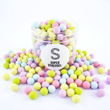 Super Streusel, ätbara sockerpärlor med chokladfyllning, 170 gram Naty Shop