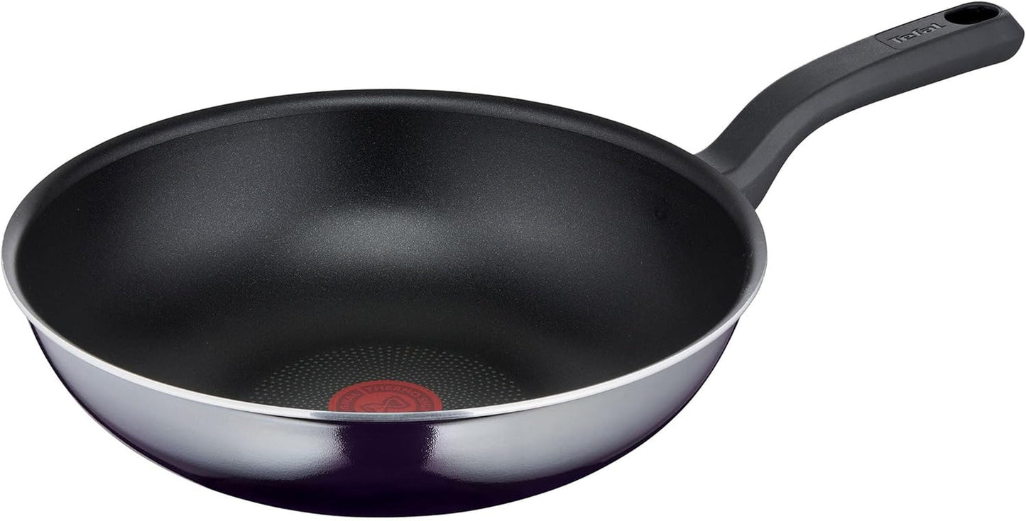 Tefal D52606 Resist, non-stick beläggning i titan. Grytor och kastruller Naty Shop 28 Cm / Wok