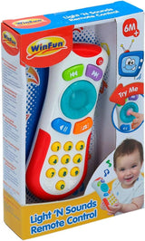 winfun 44722 No Character My First Controller with Sounds, Multicolor, S Baby Toys Naty Shop