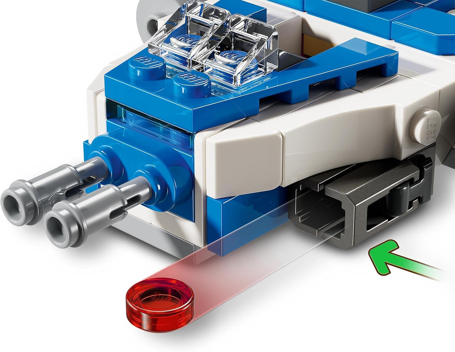 LEGO Star Wars Kapten Rex Y-Wing Microfighter Byggstenar Samlarobjekt Rymdskepp Presentidé för pojkar och flickor i åldern 6+ 75391 Byggset Besuche den LEGO-Store