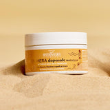 Maternatura, eftervårdsmask med passionsfrukt, återfuktar och ger håret elasticitet efter exponering för solen, ekologisk skönhetsrutin för strandhår, certifierad ekologisk, Made in Italy - 200 ml Naty Shop hårmask