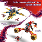 Ras och Arins LEGO NINJAGO Super Storm Flyer - Leksak med drönare, skyttar, blad och motorer - Inkl. 3 Ninja-rollspelsminifigurer - Byggset för pojkar och flickor från 8 år 71833 Byggset Besuche den LEGO-Store