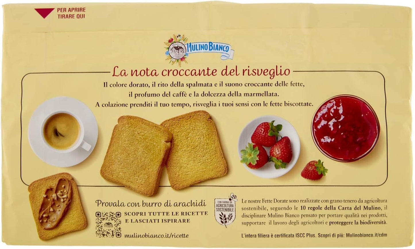, Fat Biscottate Golden - 630 gr