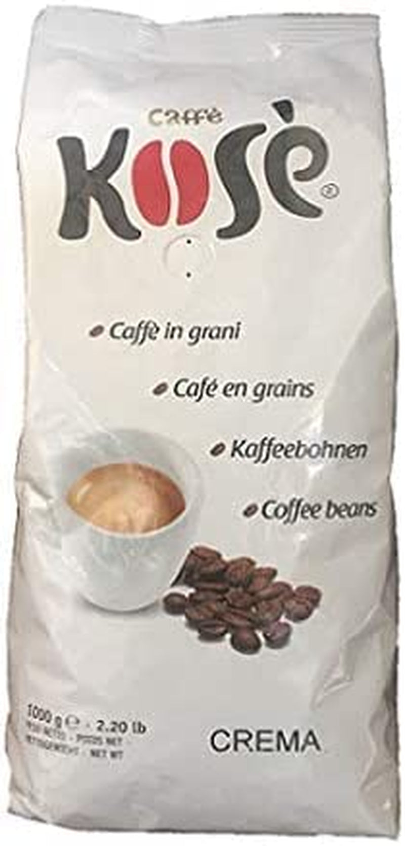 Kosé kaffebönor 1000g - 6 st per kartong