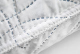 V.I.P. Mycket viktig kudde V.I.P. Memory Flake Kudde Vit Kudde 45 X 75 cm Polyester Quiltat överdrag Super Andas Mjuk Made in Italy Naty Shop Standardkuddar