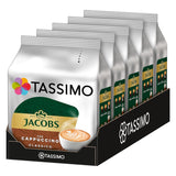 Tassimo Kapseln Jacobs Cappuccino Classico, 5 x 8 dynor, 40 Kaffeekapseln
