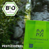 Martermühle Peru Bio Kaffeebohnen 1 kg mittelkräftig I Arabica I Arom: Mjölkchoklad, blommiga toner, nötter I Ganze Bio Kaffee-Bohnen schonend geröstet, säurearm