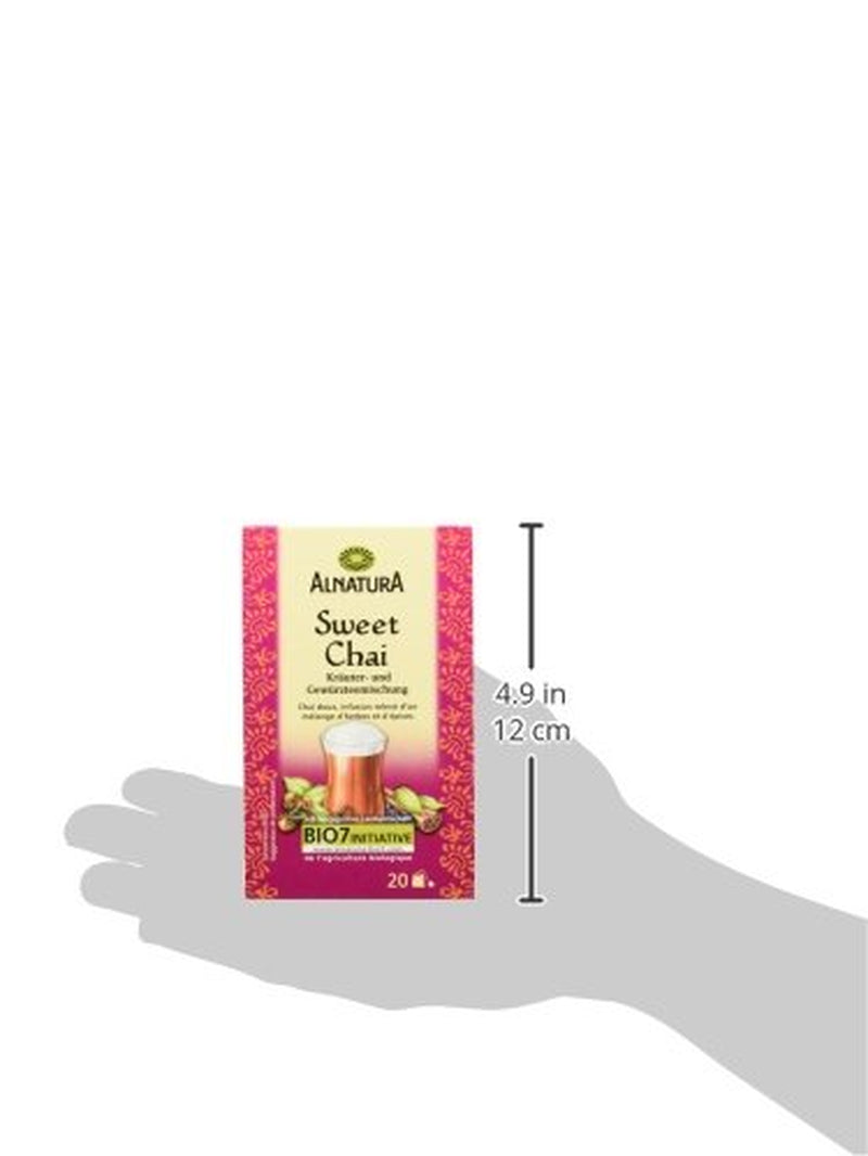 Sweet Chai ekologiskt te, 20 tepåsar, 40 g (förpackning med 3)