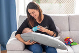 Innovagoods - Multifunktionell amningskudde, Ergonomisk design för avkoppling av mor och barn, Justerbar för olika positioner, Tvättbar, Färgad, Polycotton Accessoarer Mat och Amning Baby Naty Shop