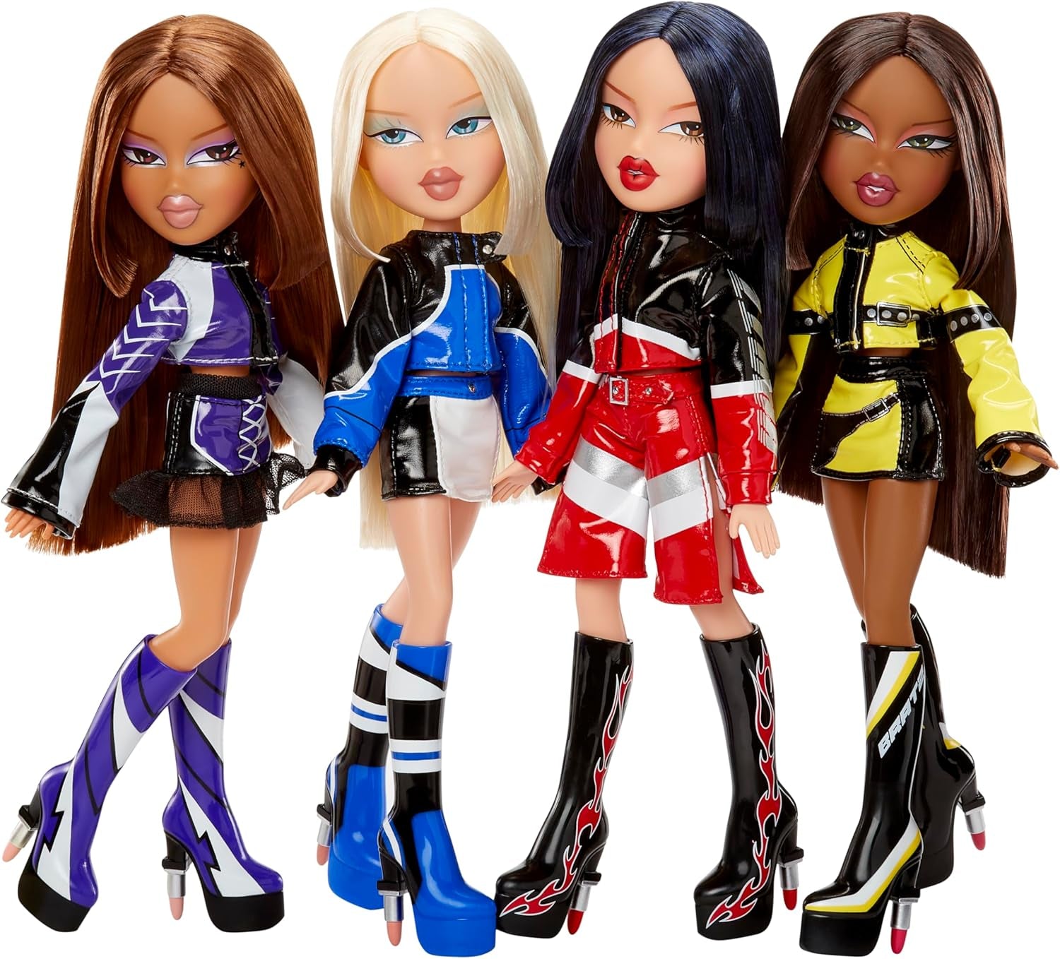 Bratz Scorchin' Cloe - Innehåller 1 modedocka med outfit och tillbehör, motorsportinspirerade dockor, söt leksak för flickor