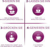 Nutra-te fläderbär & echinacea, immunitets- och förkylningste, immunstödste, kallkamp, ​​20 återanvändbara tepåsar, naturligt örtte