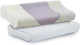 PARADIES Nackkudde 40X80 Cm - Revita Ergonomic - IGR Certifierad, Ergonomisk nackstödskudde Höjd: 10 Cm Cervikala ortopediska kuddar Naty Shop Latex Vario-Ergonomic
