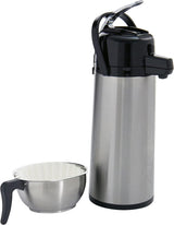 Saro espressomaskin, inklusive karaff med isolerad rostfri pump – 2,2 l – förberedelsetid ca. 5–6 min – skydd vid körning utan vatten – 2,069 kW – modell THERMO 24