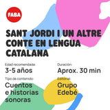 Sonoro de - Sant Jordi i un altre Conte - Berättelser och ljudhistorier - leksak, pedagogiskt innehåll, på katalanska, för flickor och pojkar från 4 till 6 år Bebe Naty Shop Toys