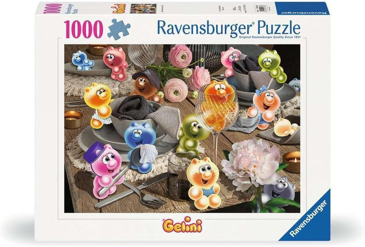 Ravensburger Puzzle 12000788 - Gelini dukar - 1000-bitars pussel för vuxna och barn från 14 år, Puzzle Naty Shop Standardtitel