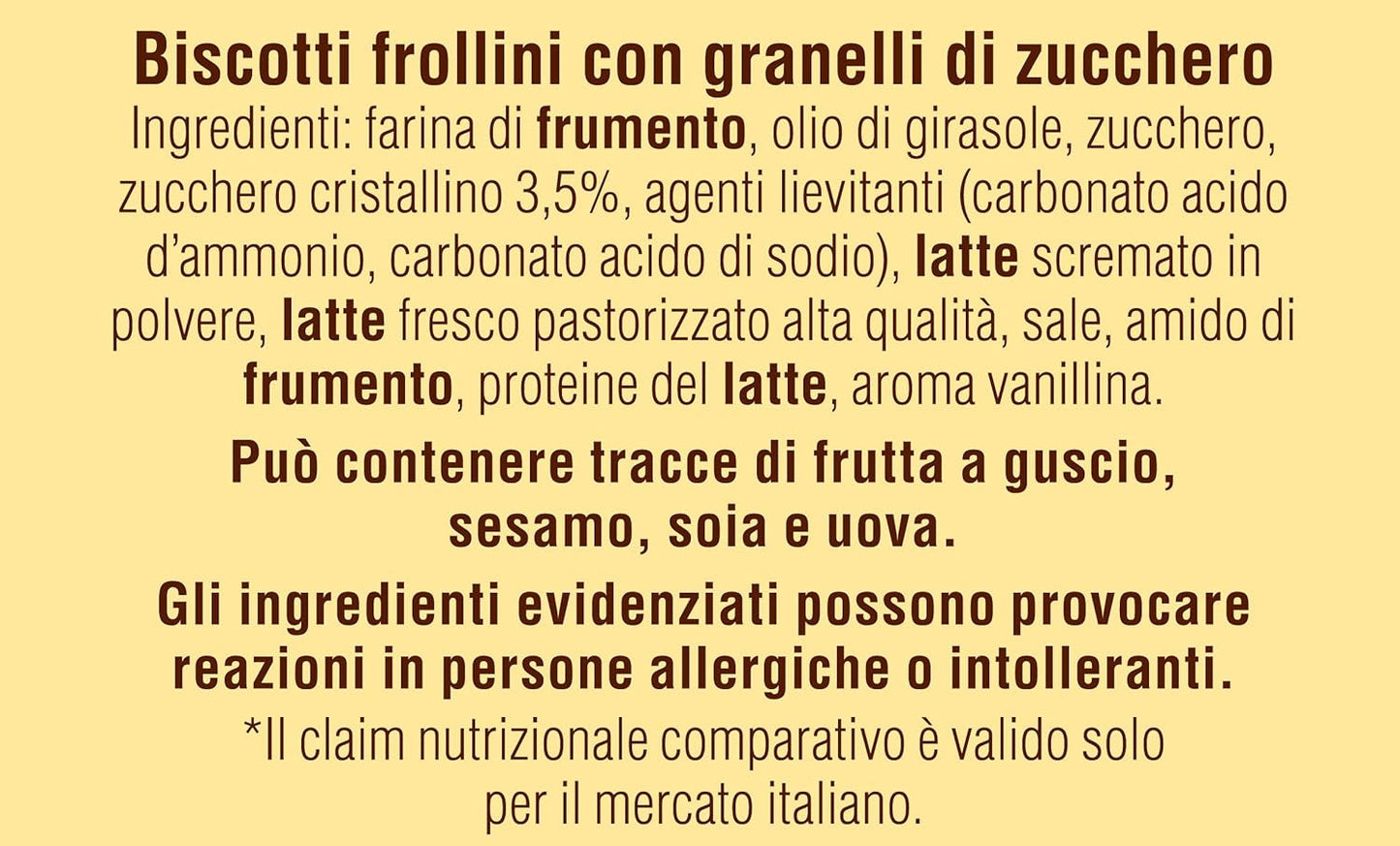 White Mill Frolini Galletti kex med färsk mjölk, 100% italiensk, 350 g