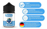 Twizzy Cranberry, matsmak -60 ml - Intensiv arom - Idealisk för bakning Aromer Naty Shop