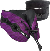 Cabeau Long Flight Travel Nackkudde - Evolution Cool - Stödjande Memory Foam med ventiler - Kompakt med väska (lila) Naty Shop Resekuddar Standardtitel
