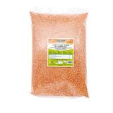 Ekologiska spruckna röda linser 5 kg ekologiska skalade och spruckna baljväxter Ingen blötläggning krävs Källa till protein och fibrer Economy Pack