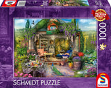 Schmidt Spiele 59794 Trädgårdshus i vingårdarna 1000 bitars pussel Naty Shop Standardtitel