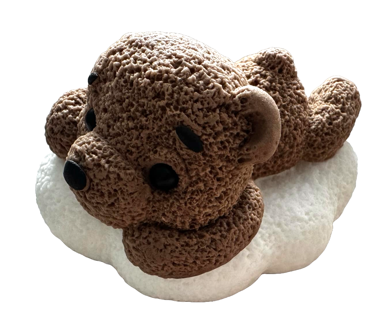 Ätsockerdekoration, Bear on the cloud Dekorationer från Sugar Paste Nati Shop