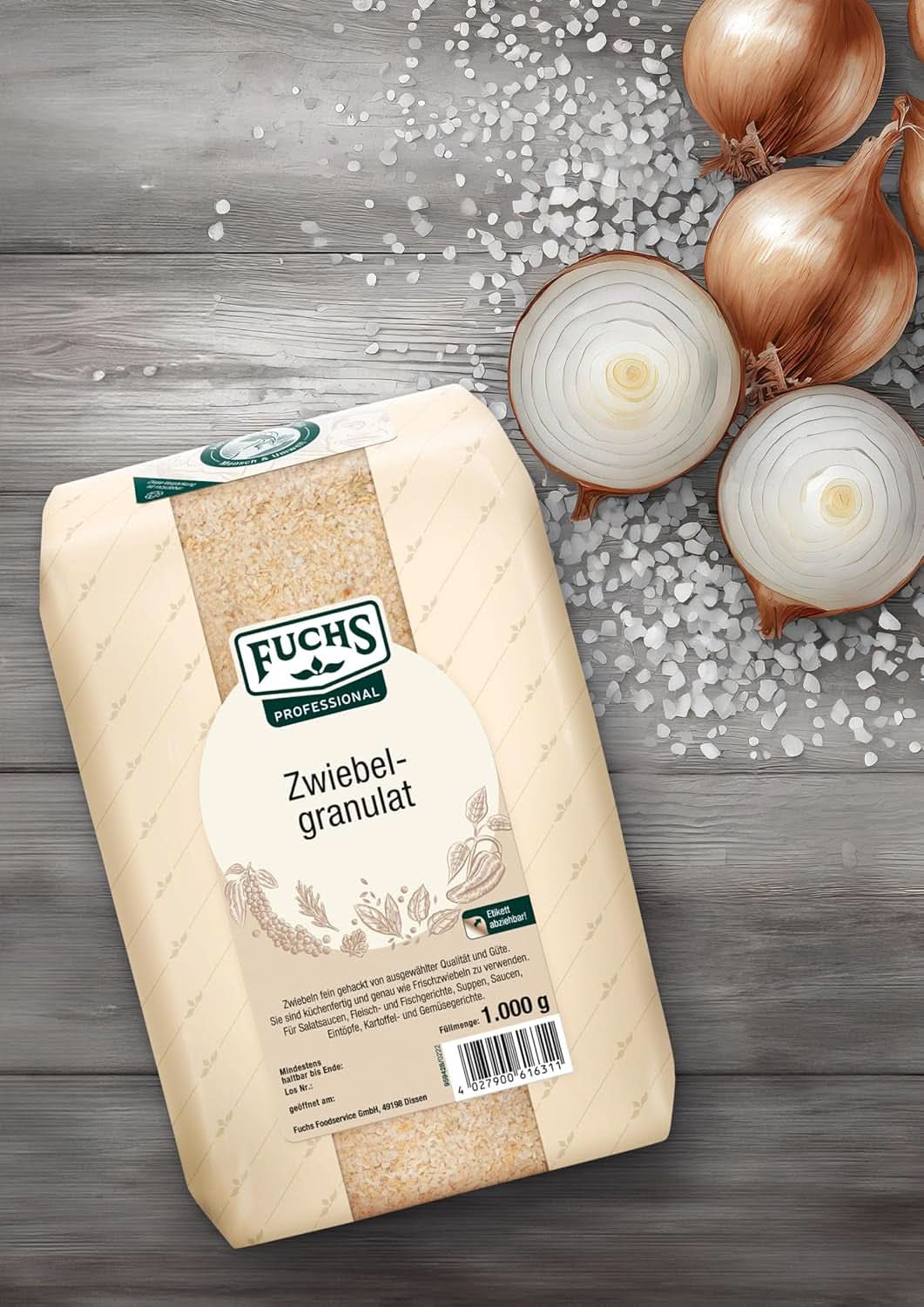 Fuchs Professional lökgranulat, 1 Kg Kryddor Naty Shop