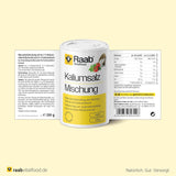 Raab Vitalfood Kalium salt-Mischung, Mineralsalzmischung med 66,7% Natriumchlorid (Kochsalz) och 33% Kaliumchlorid, Kalium trägt zur Aufrechterhaltung eines normalen Blutdruck bei (1 x 200 g Dos)
