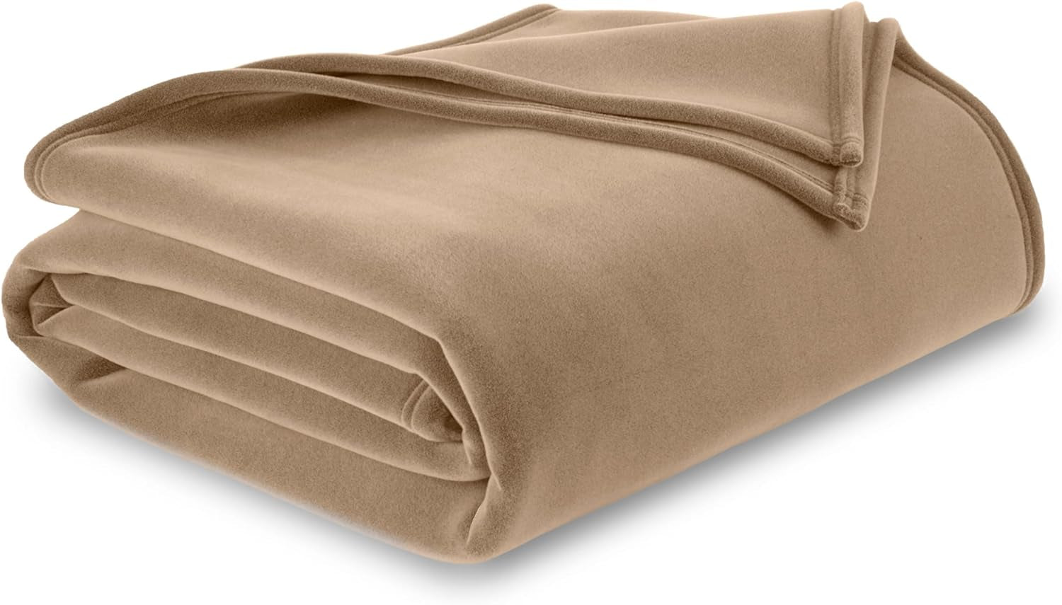 Vellux Original dubbeltak, ljusbruna Täcken och täcken Naty Shop Beige Twin