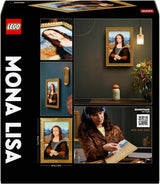 LEGO Art Mona Lisa, vuxenset, Leonardo Da Vinci-målning för hängning, kreativ aktivitet för män och kvinnor, present till konstälskare, italiensk renässanskonst 31213 Byggset Besuche den LEGO-Store
