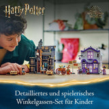 LEGO Harry Potter Ollivanders & Madam Malkins kostymer, Lands Of Diagon Alley, Lekset för barn, Trollkarlsleksaker, Fantasypresenter för tjejer, pojkar och fans från 8 år 76439 Byggset Besuche den LEGO-Store
