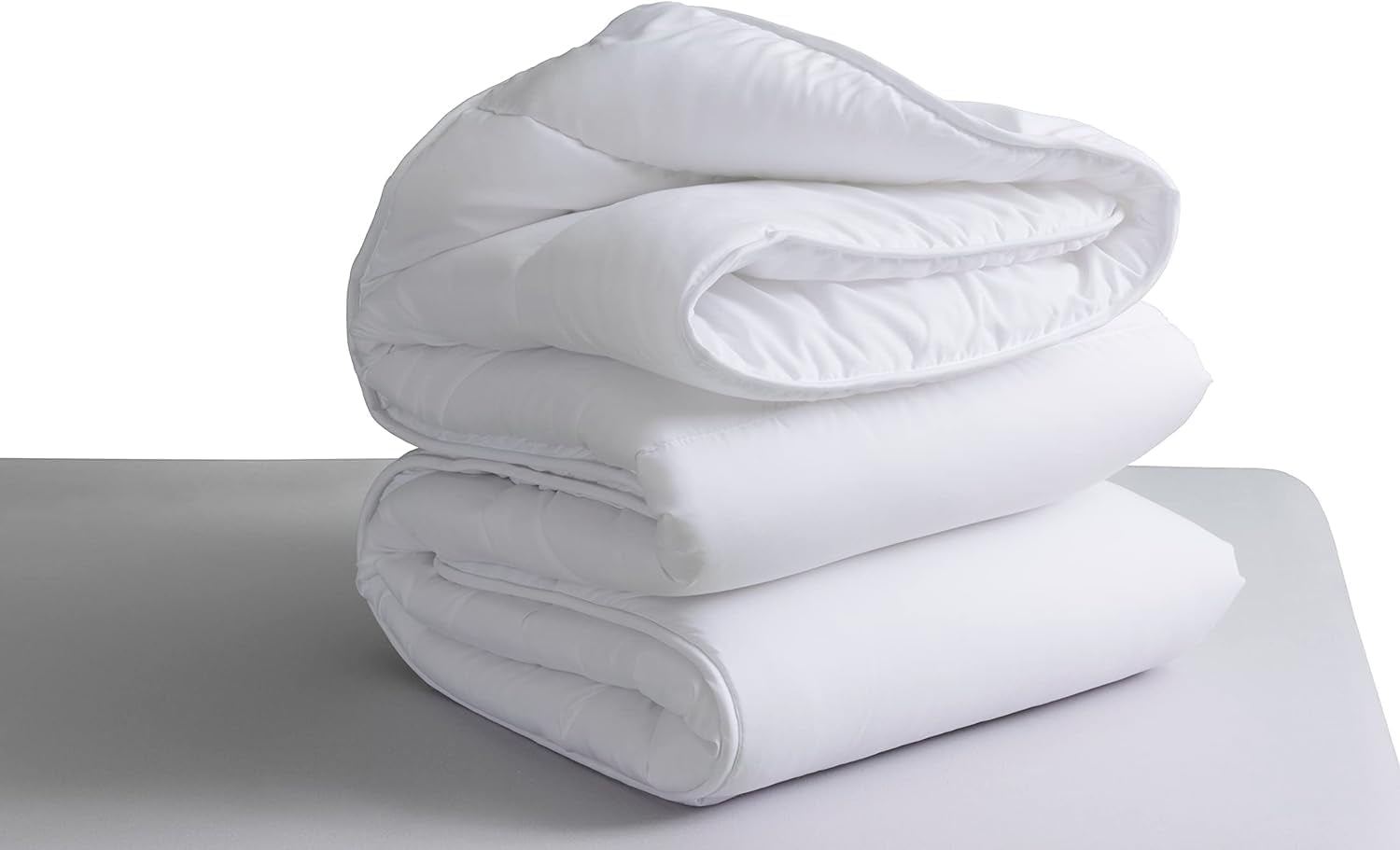 Silikonfibertäcke, aloe vera behandling, 300 G, höst/vinter, för 90 cm säng (150 X 220 cm) Täcken och täcken Naty Shop Vit 260X220 Cm