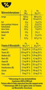 Nestlé NESQUIK Crunchy Brownie, Crunchy Frukostflingor med chokladchips och en innovativ form för extra knaprig, 7-pack (7 x 300 g)