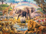 Ravensburger barnpussel - African Savannah - 100-bitars pussel för barn från 6 år och uppåt Puzzle Naty Shop