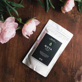 Ekologiskt grönt te Moya Matcha pulver | 100 g premiumkvalitet för ceremoni | Ekologiskt odlat och skördat i Uji, Japan | Matcha grönt tepulver | Perfekt för den japanska vattenteceremonin