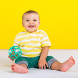 Bright Starts Little Shakers 6-delade presentset - Baby skallror & bitringar BPA-fri Lätt att fånga Unisex Newborn+