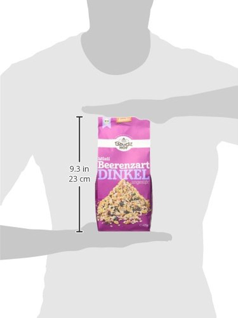 Hof dinkelbärsmakande müsli, osötad, 425 g