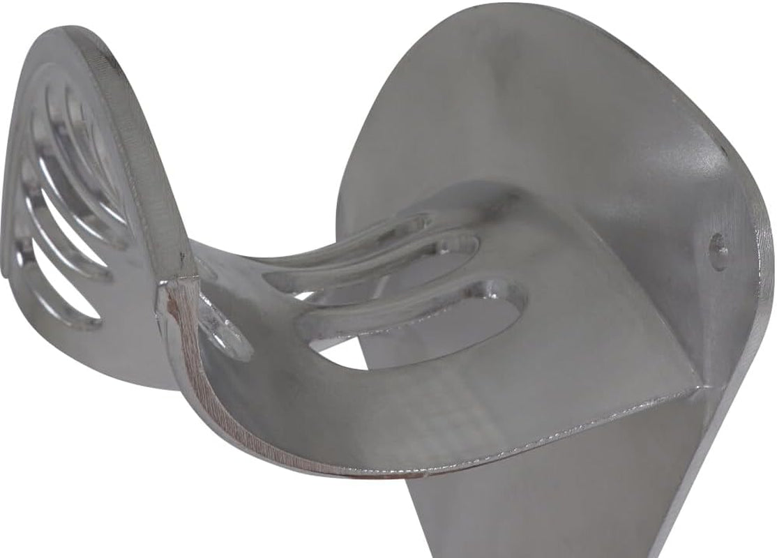 Aluminiumslanghållare, väggmonterad, storlek: L för 30 m slang, 13 mm (½")