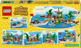 LEGO Animal Crossing Käptens Island Boat Tour, kreativ leksak för barn med 2 minifigurer från tv-spelsserien inklusive Huschke, present till flickor och pojkar från 6 år 77048 Byggset Besuche den LEGO-Store