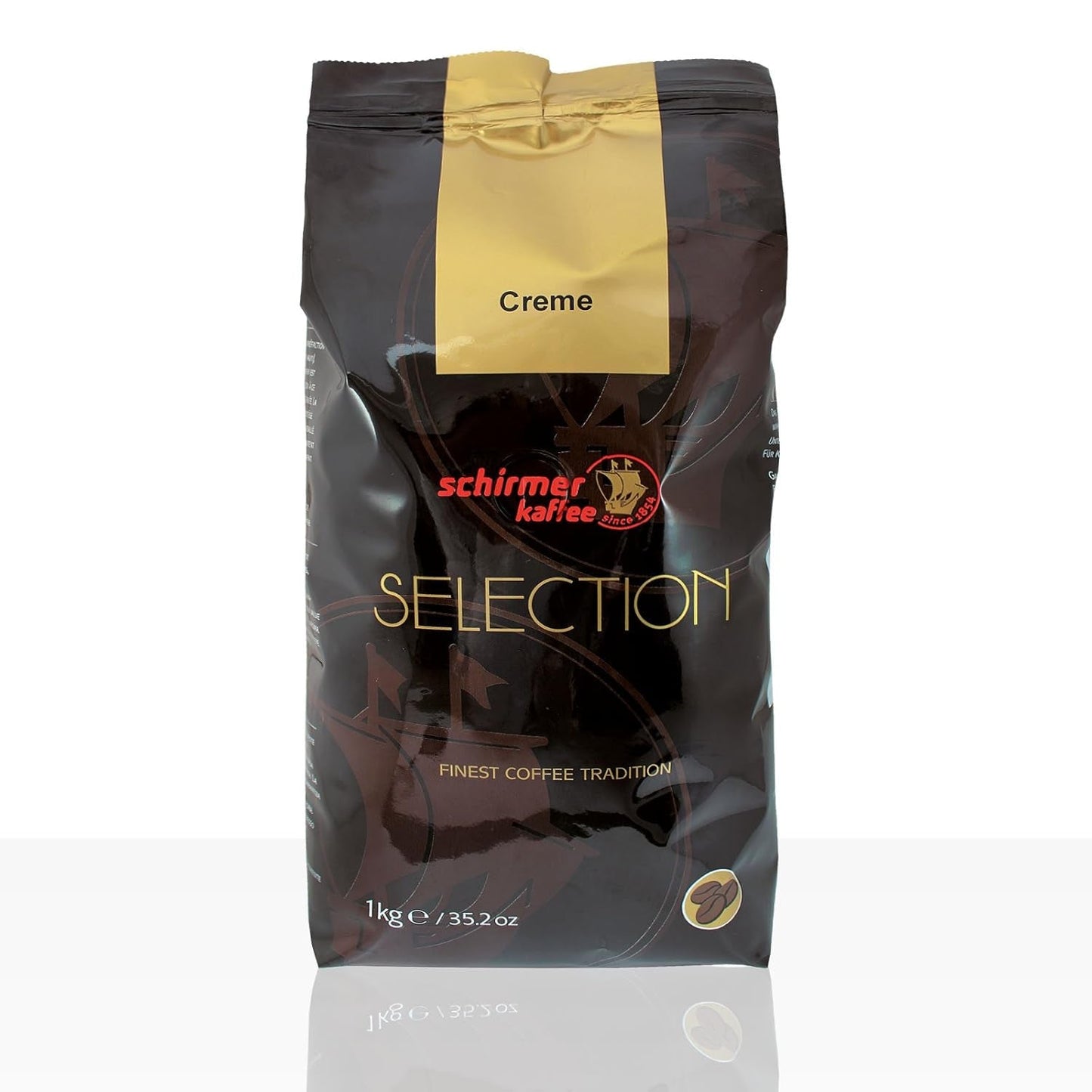 Schirmer Selection Cafe Creme - 8 kaffebönor x 1 kg