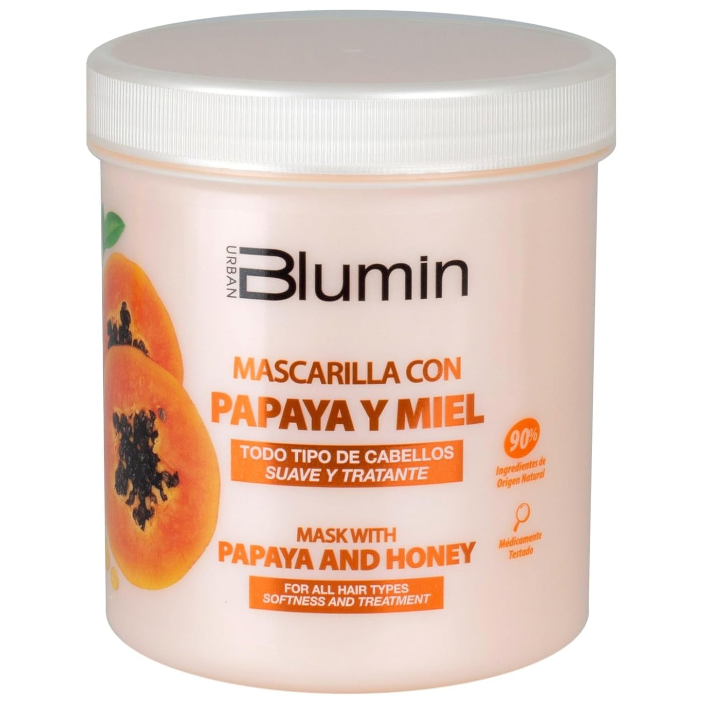 Papaya Honey Hair Mask 700ml Naty Shop Hair Mask Standardtitel