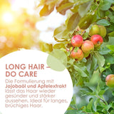 Jean & Len Care Shampoo Jojoba & Apple, ger näring åt långt och skört hår, 300 ml Dusch och bad Jean & Len
