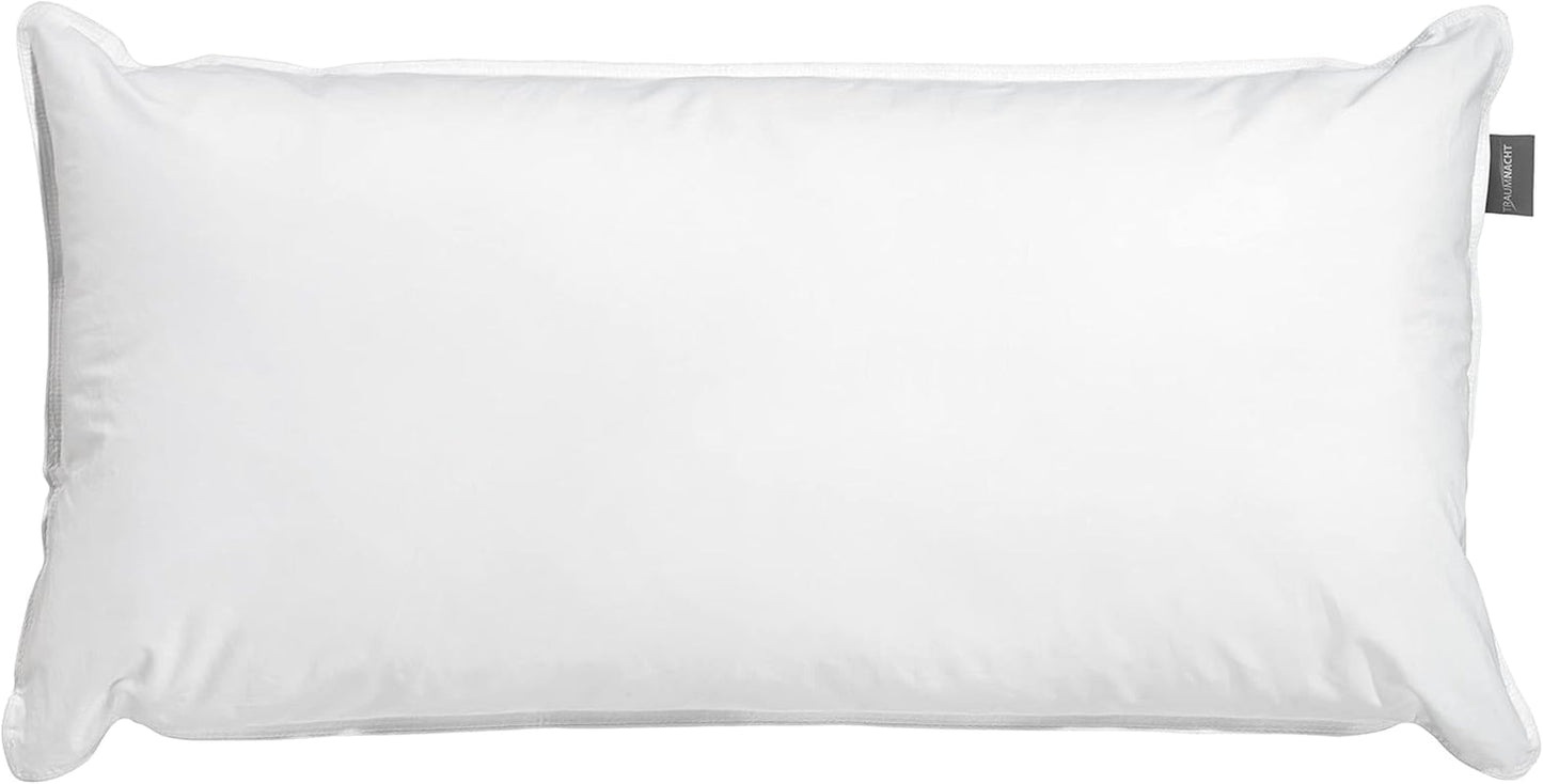 Traumnacht ortopedisk vattenkudde med justerbar fyllnadsmängd, 100 % bomullsöverdrag, 40 X 80 Cm, utvecklad i Tyskland - Tillverkad i EU, Vit, 1 stycke (1 förpackning) Naty Shop Standardkuddar 40 X 80
