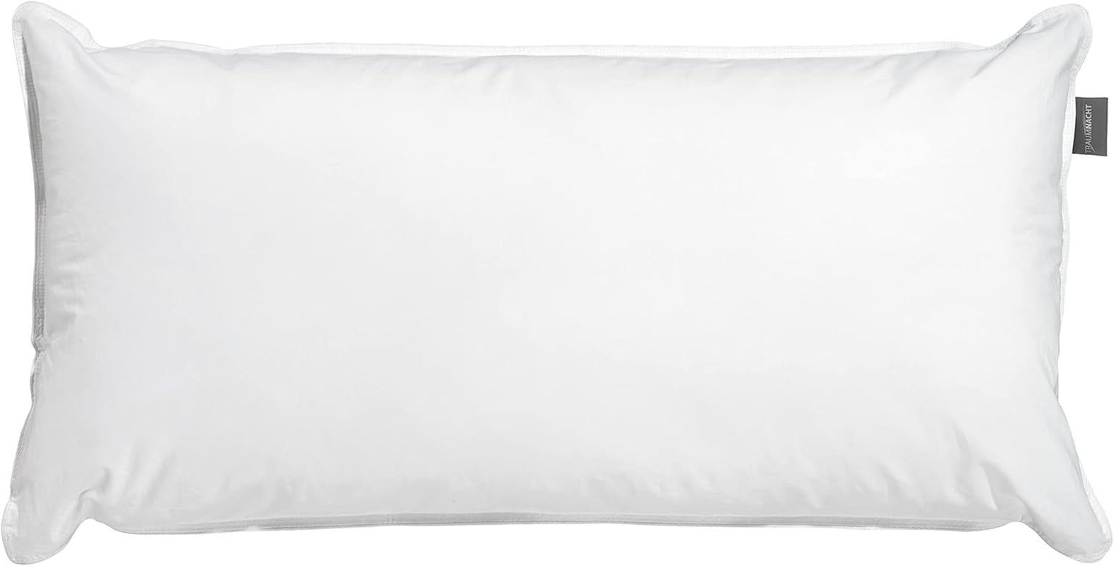 Traumnacht ortopedisk vattenkudde med justerbar fyllnadsmängd, 100 % bomullsöverdrag, 40 X 80 Cm, utvecklad i Tyskland - Tillverkad i EU, Vit, 1 stycke (1 förpackning) Naty Shop Standardkuddar 40 X 80