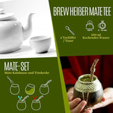 VITSTORM® Slim Tea Kardemumma – BIO Yerba Mate Tea – Detox och urindrivande te – 100G
