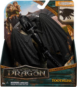 Dreamworks Så tränar du din drake 22 cm Längd Basic Dragon Tandlös figurleksak för barn 4+ Actionfigurer Naty Shop