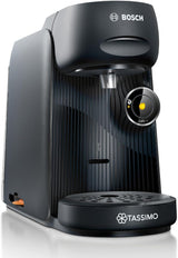 Bosch Tassimo finess TAS162E kapselespressomaskin, 70 drycker, intensivare kaffe med en knapptryckning, automatisk avstängning, hållbar, perfekt dosering, 1400 W, svart/svart